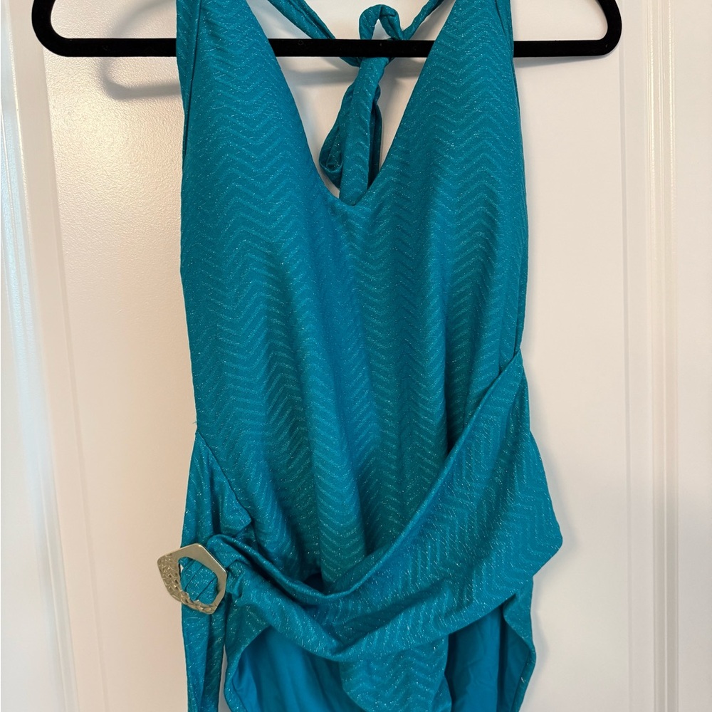 Trina Turk Vibrant Teal Swimwear